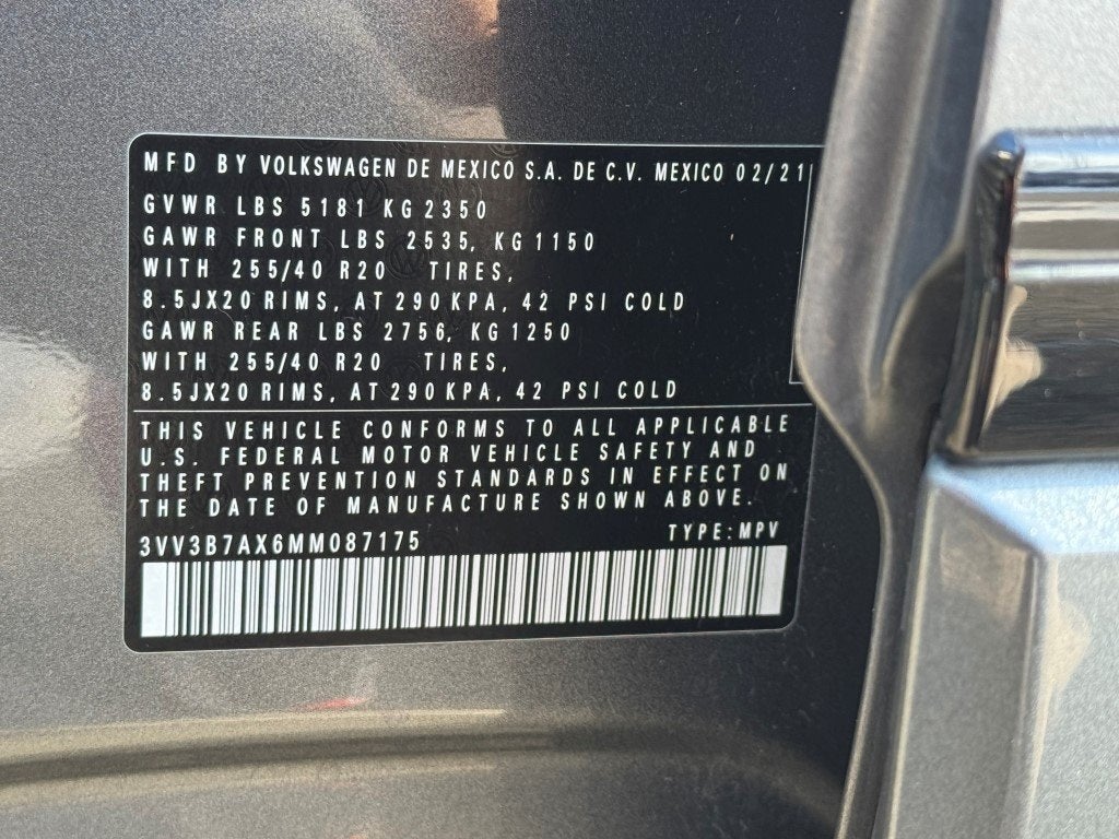 2021 Volkswagen Tiguan 2.0T SE R-Line Black