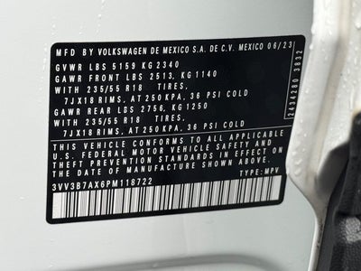 2023 Volkswagen Tiguan 2.0T SE
