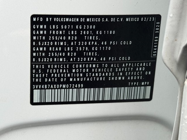 2023 Volkswagen Tiguan 2.0T SEL R-Line