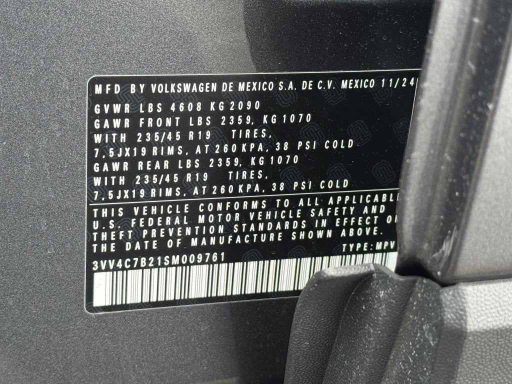 2025 Volkswagen Taos 1.5T SEL