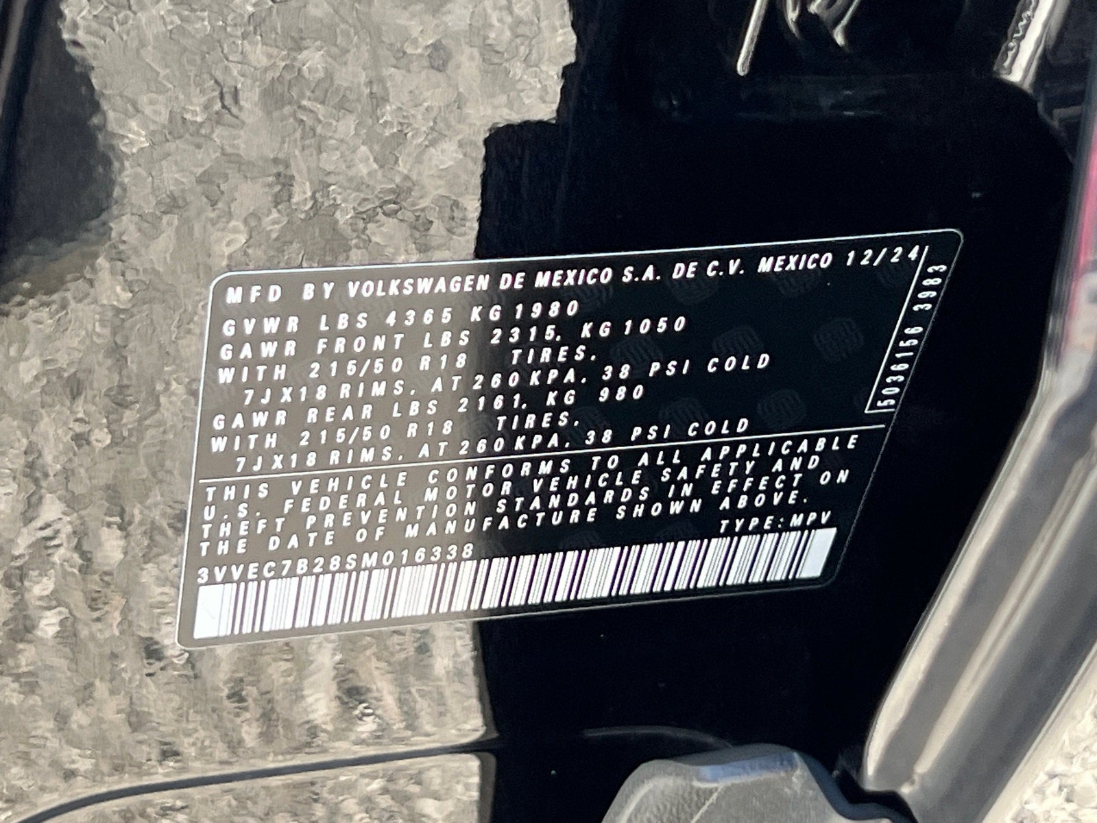 2025 Volkswagen Taos 1.5T SE