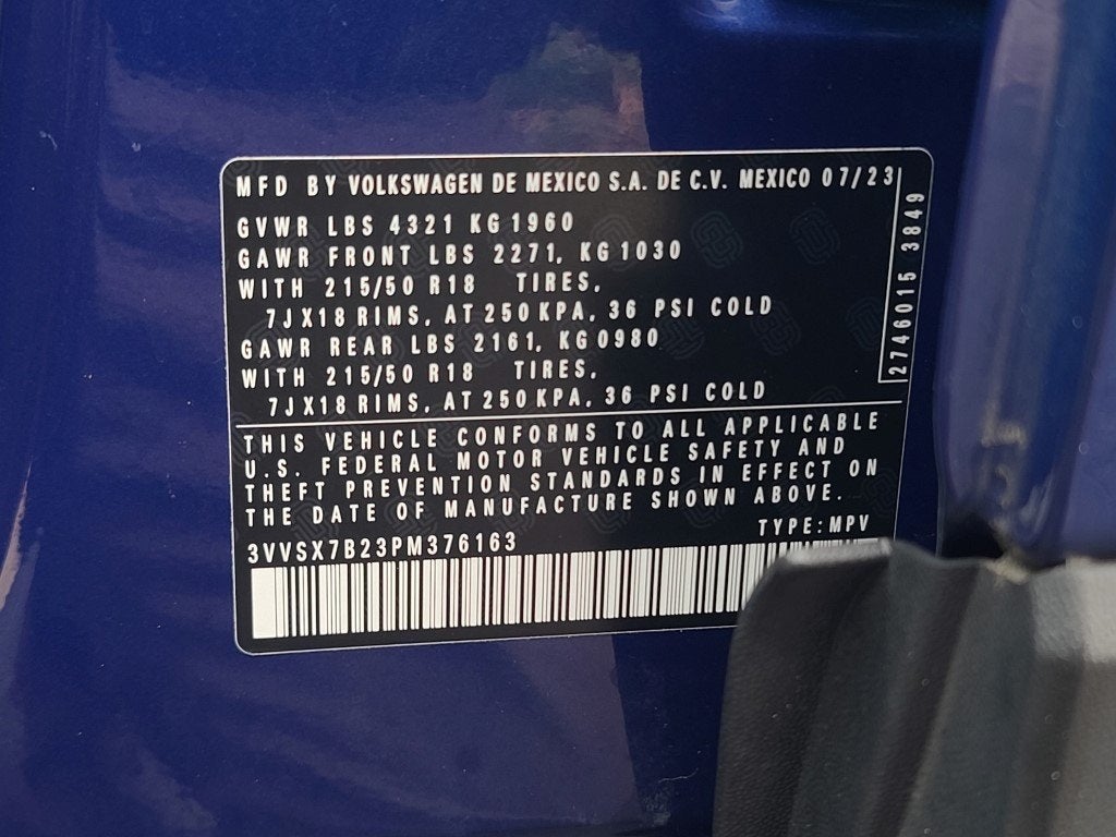 2023 Volkswagen Taos 1.5T SE