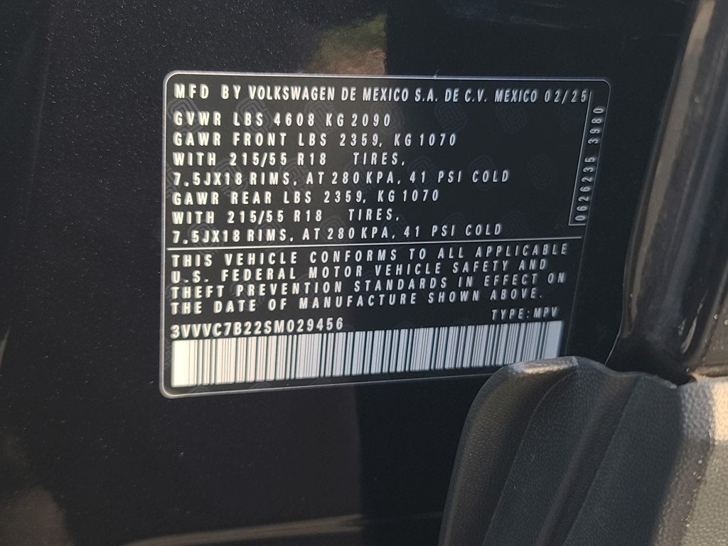 2025 Volkswagen Taos 1.5T SE