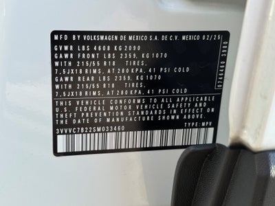 2025 Volkswagen Taos 1.5T SE