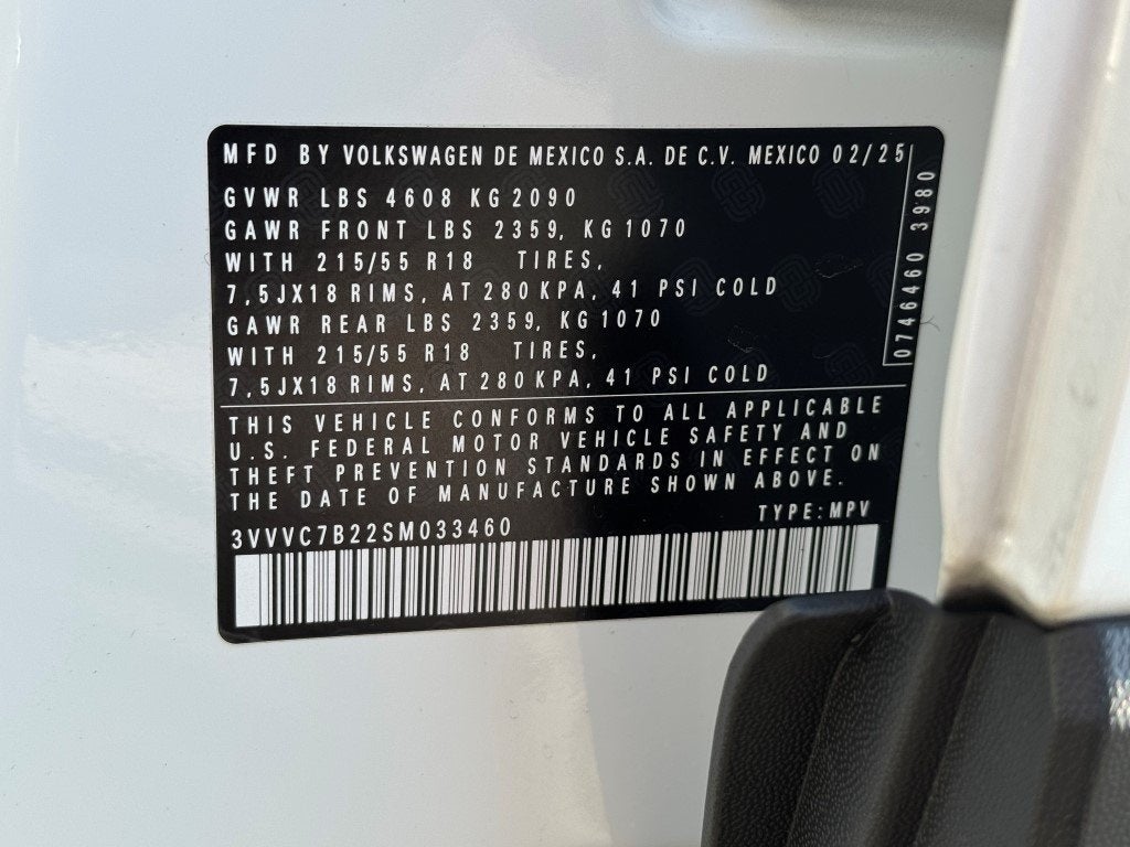 2025 Volkswagen Taos 1.5T SE