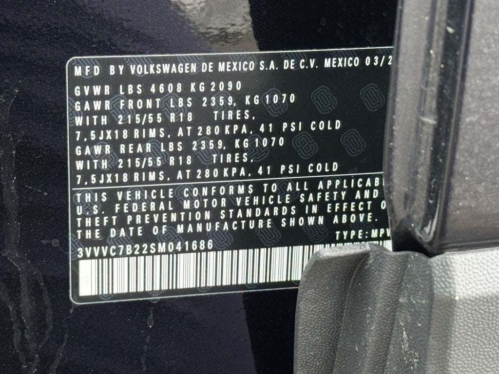 2025 Volkswagen Taos 1.5T SE