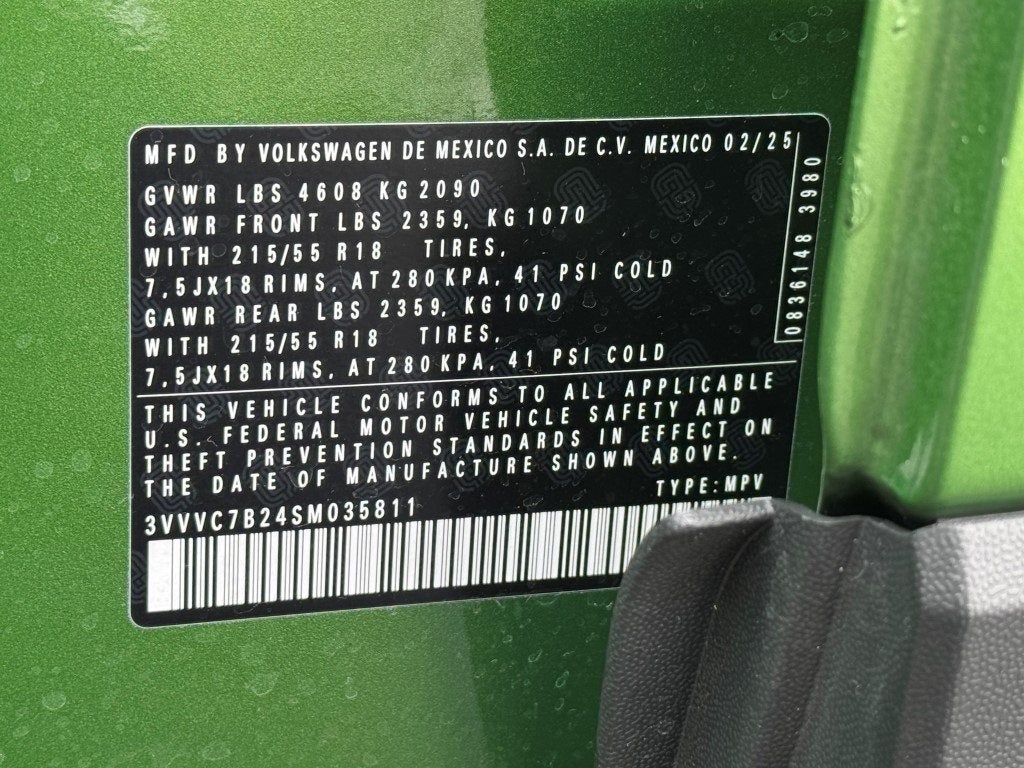 2025 Volkswagen Taos 1.5T SE