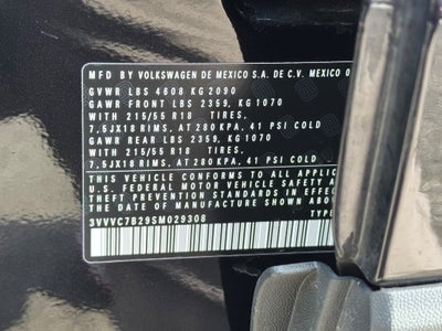 2025 Volkswagen Taos 1.5T SE