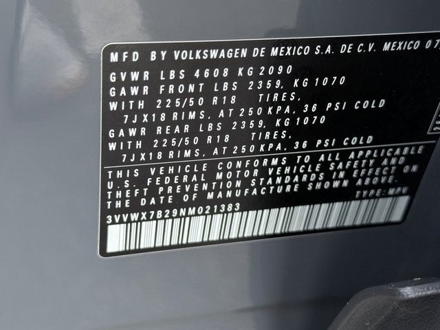 2022 Volkswagen Taos 1.5T SE