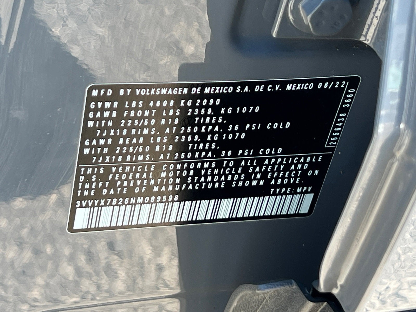 2022 Volkswagen Taos 1.5T SE