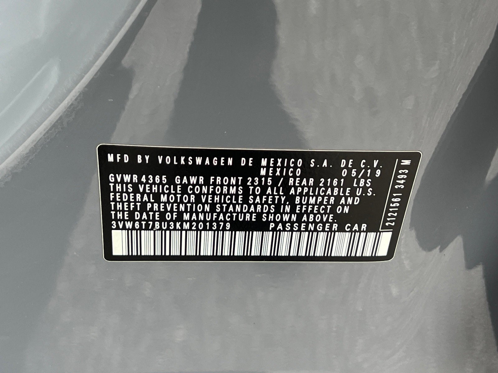 2019 Volkswagen Jetta GLI 2.0T Autobahn