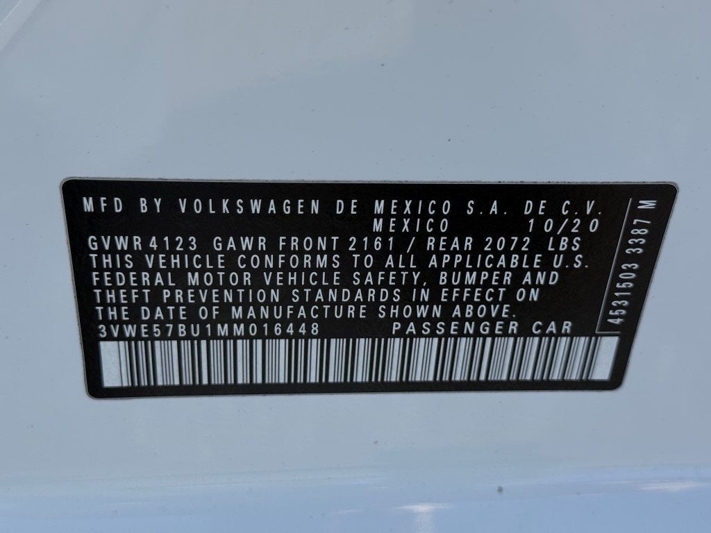 2021 Volkswagen Jetta SEL