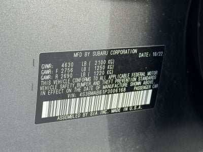 2023 Subaru Legacy Base