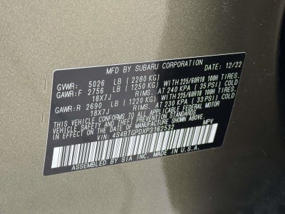 2023 Subaru Outback Touring XT