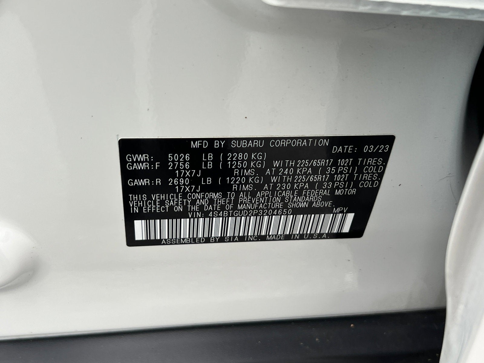 2023 Subaru Outback Wilderness