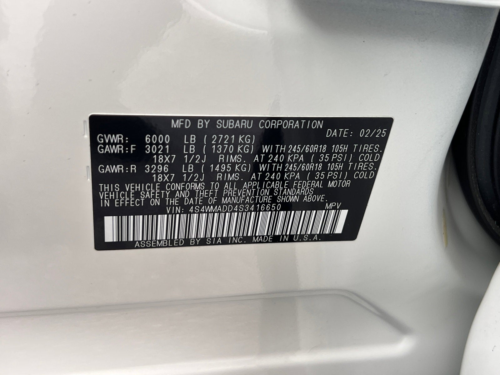 2025 Subaru Ascent Premium