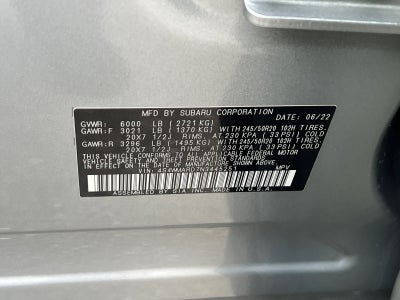 2022 Subaru Ascent Touring