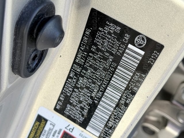 2014 Toyota Camry XLE