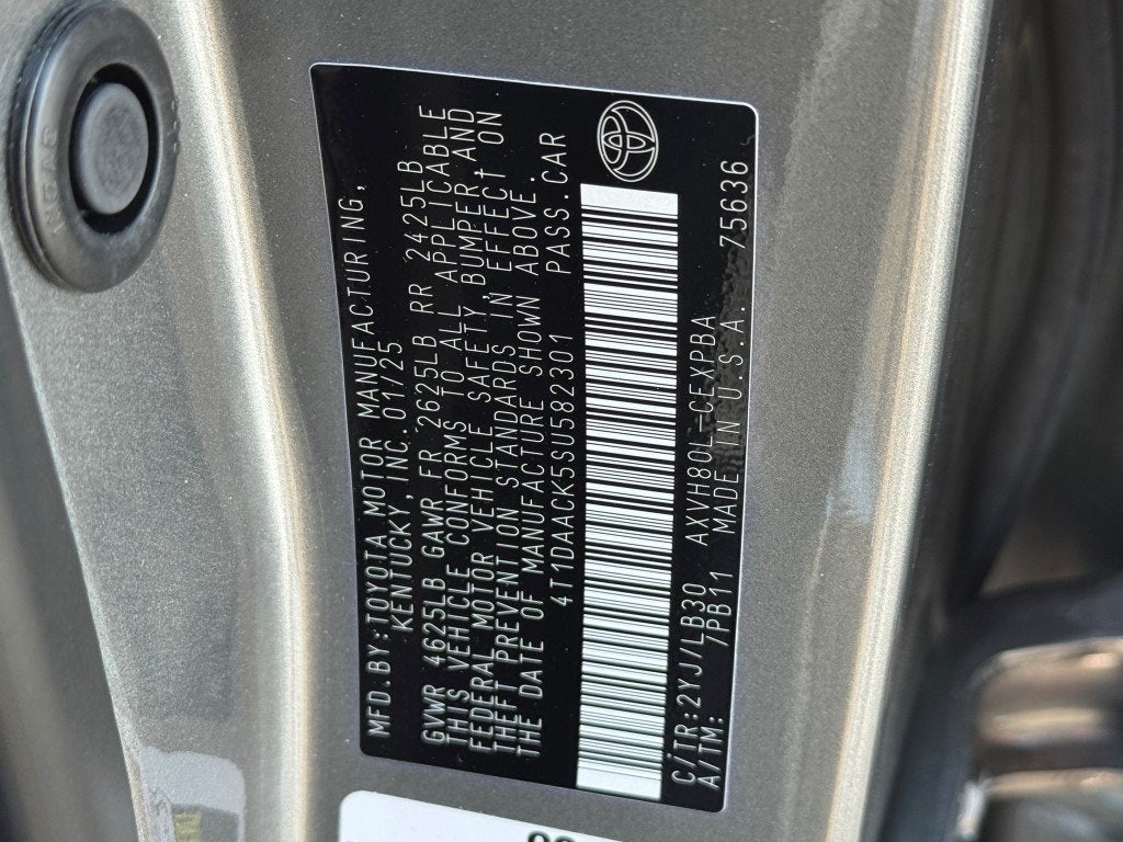 2025 Toyota Camry XSE