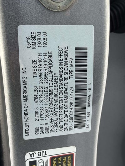 2019 Acura RDX Advance Package