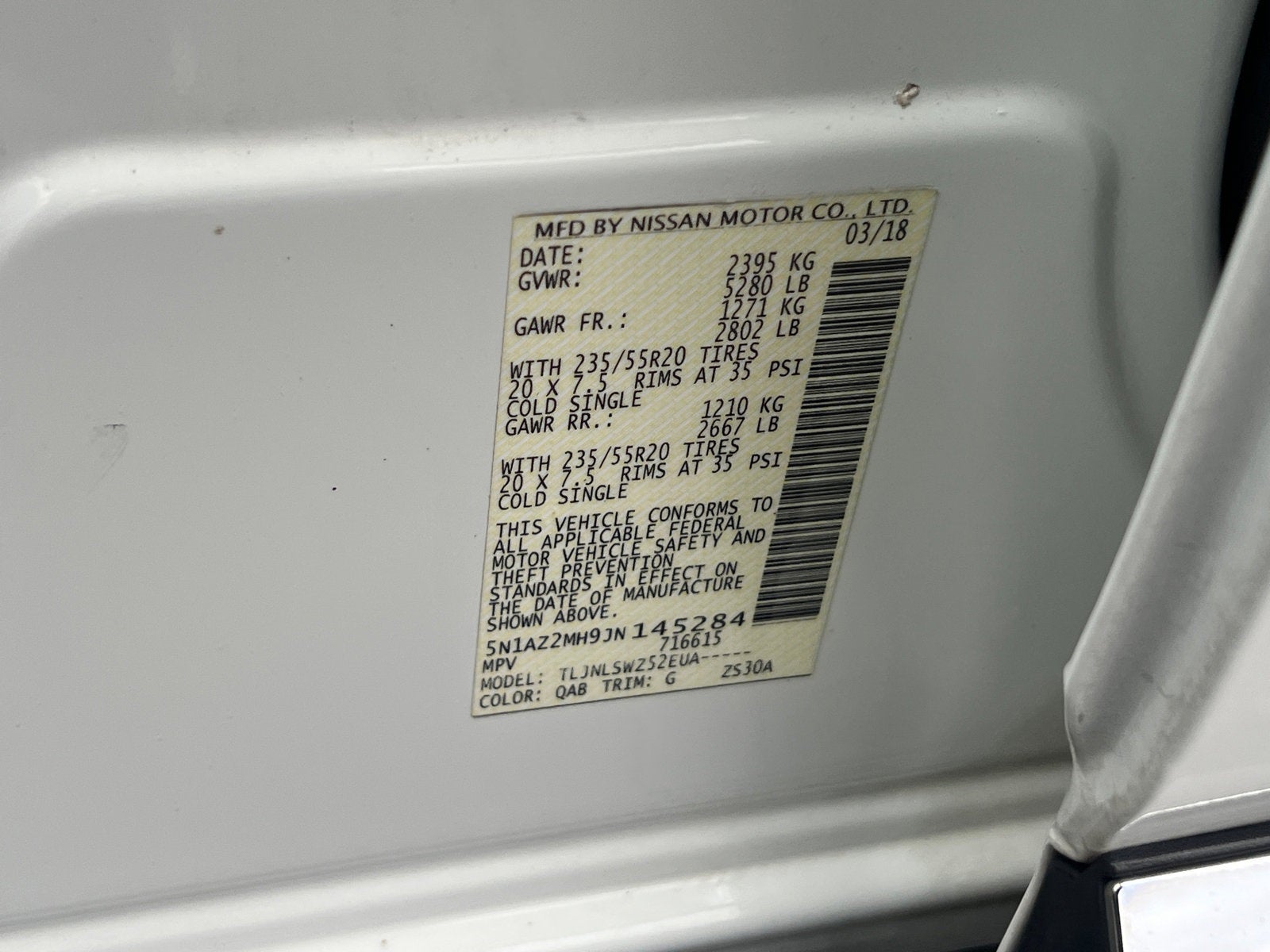 2018 Nissan Murano Platinum