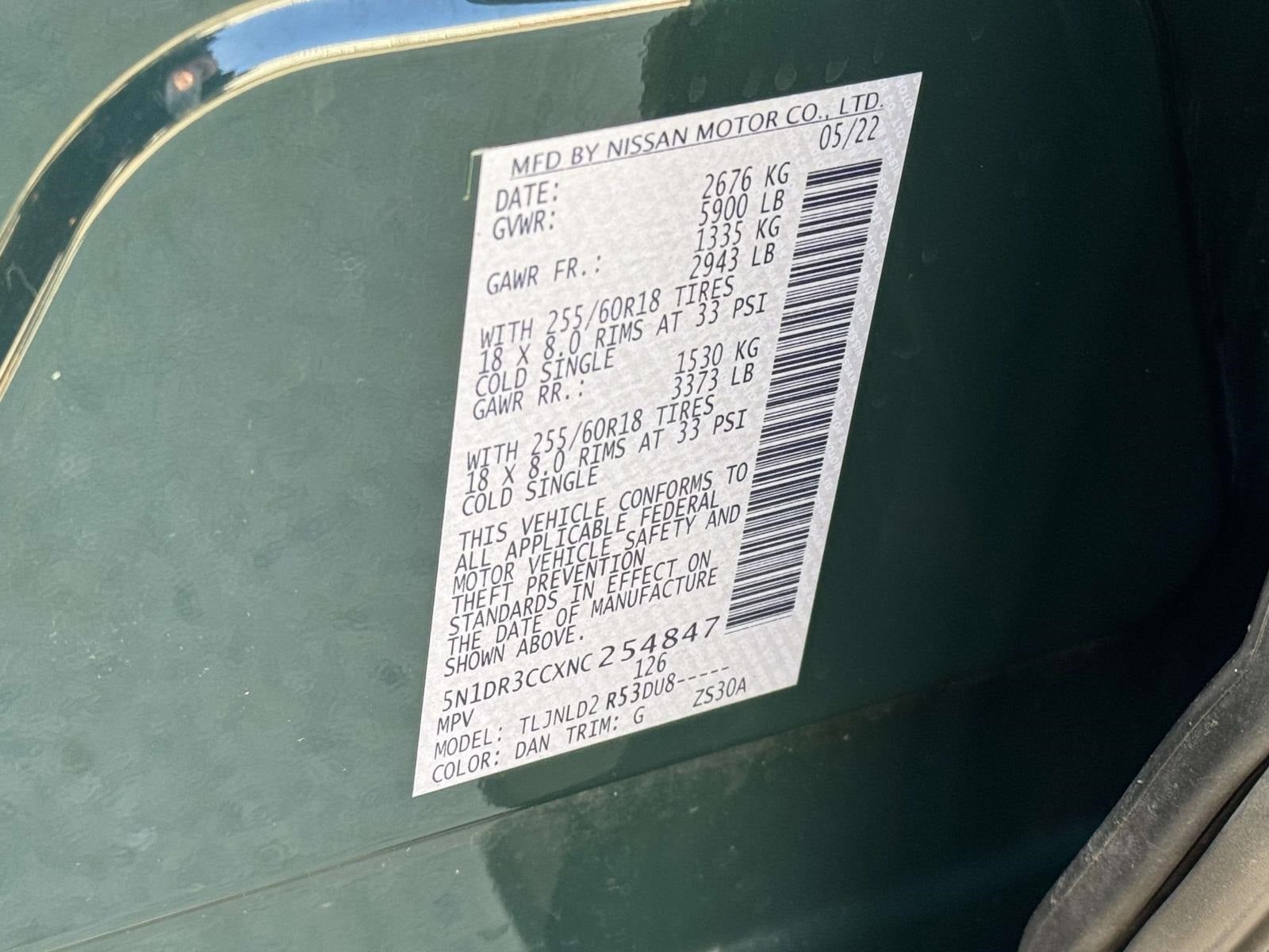 2022 Nissan Pathfinder SL