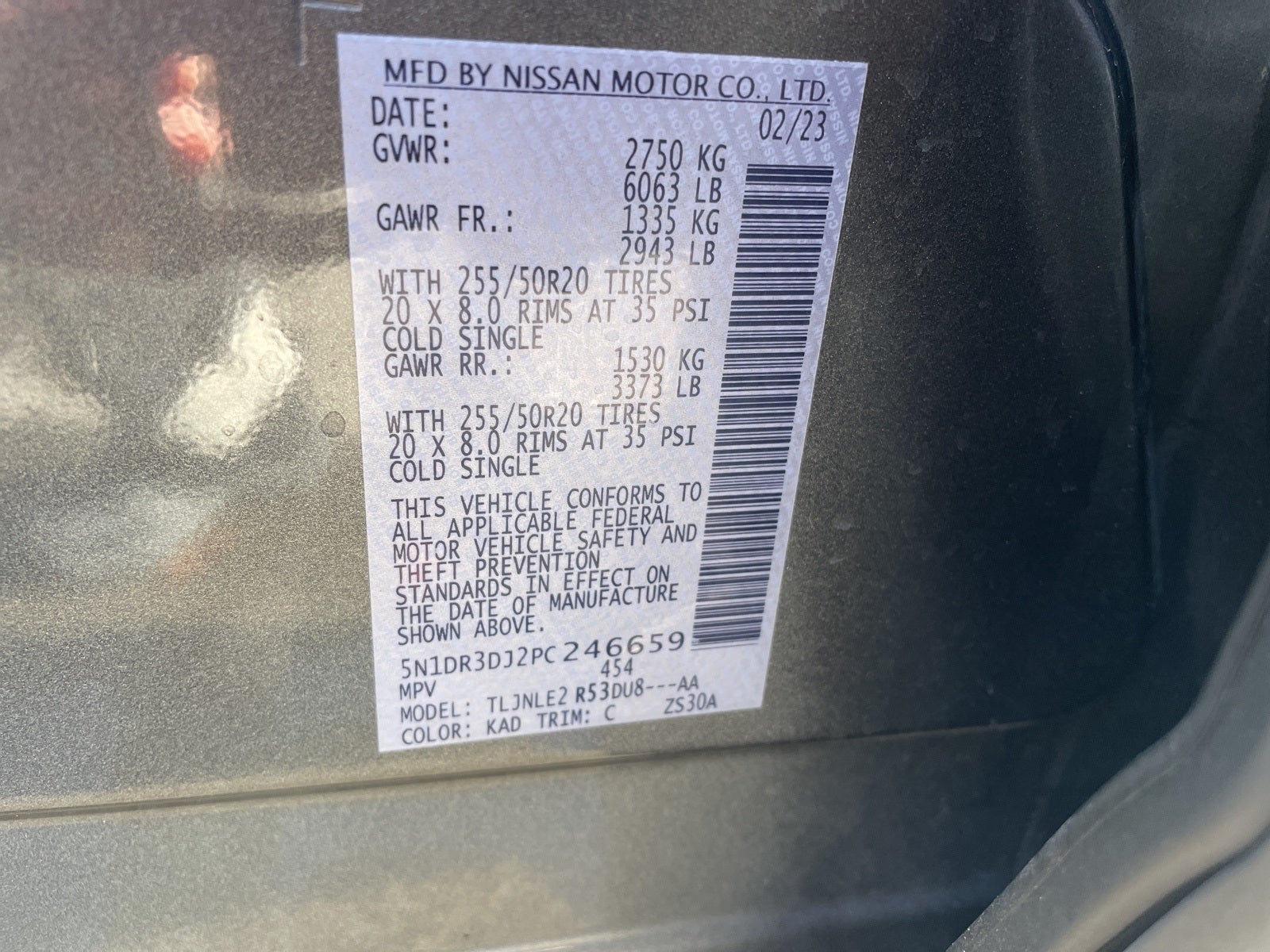 2023 Nissan Pathfinder Platinum