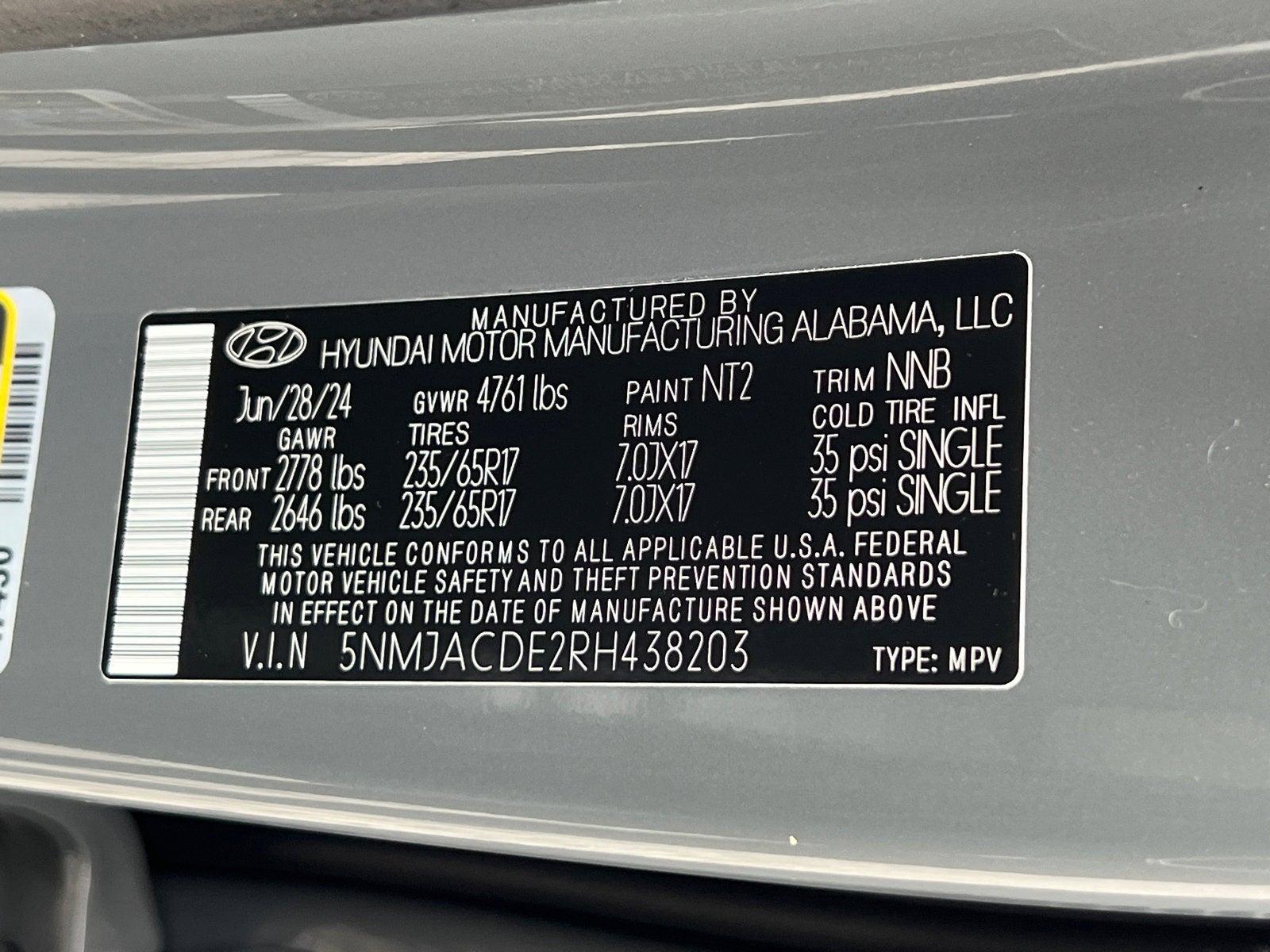 2024 Hyundai Tucson SE