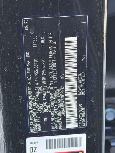 2024 Toyota Grand Highlander Limited