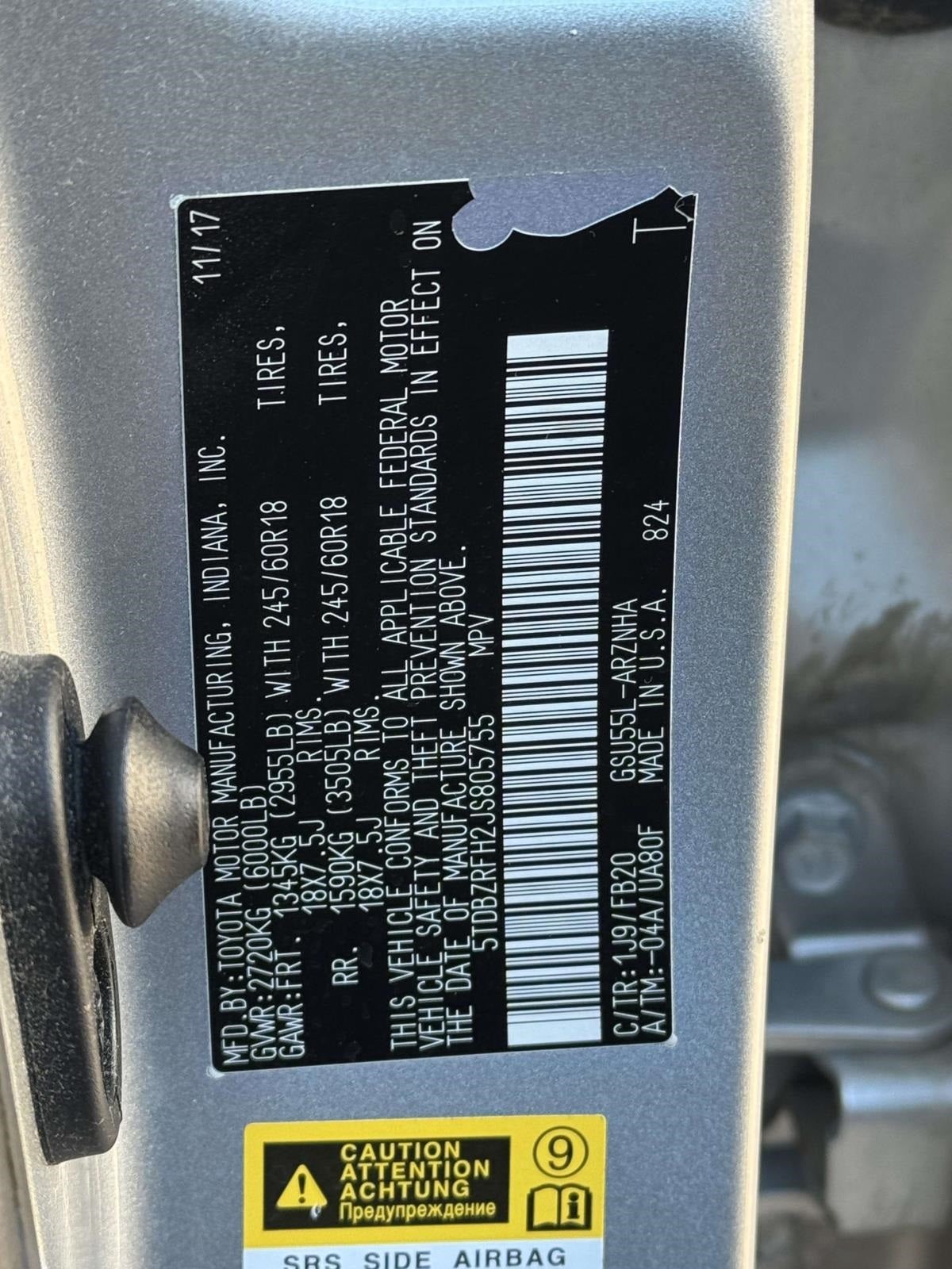 2018 Toyota Highlander LE