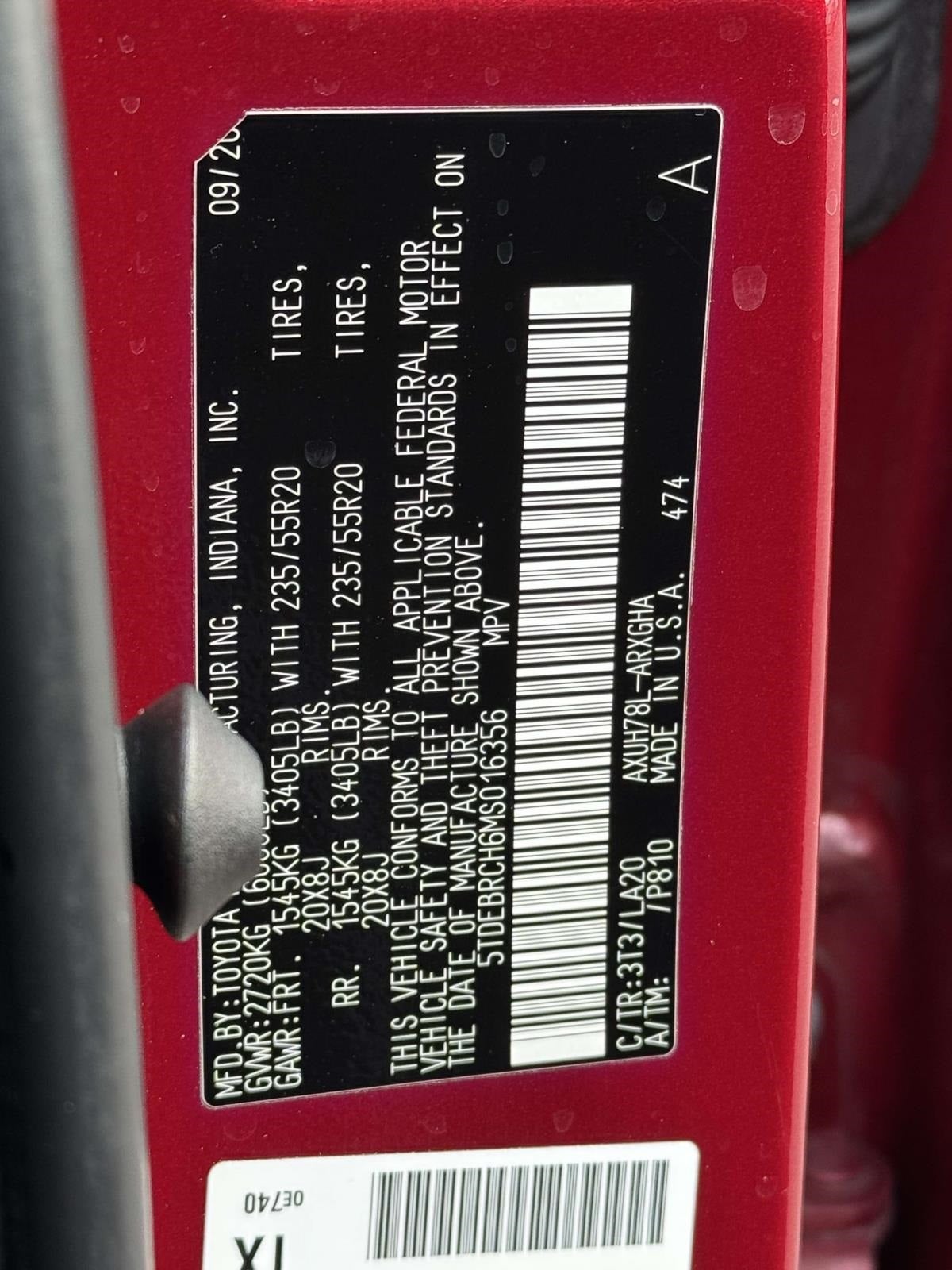 2021 Toyota Highlander Hybrid Platinum