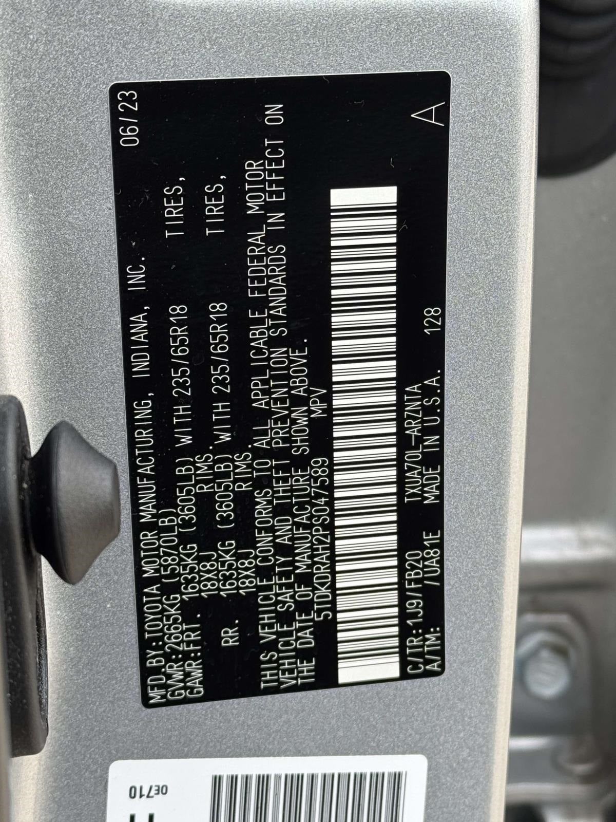 2023 Toyota Highlander L