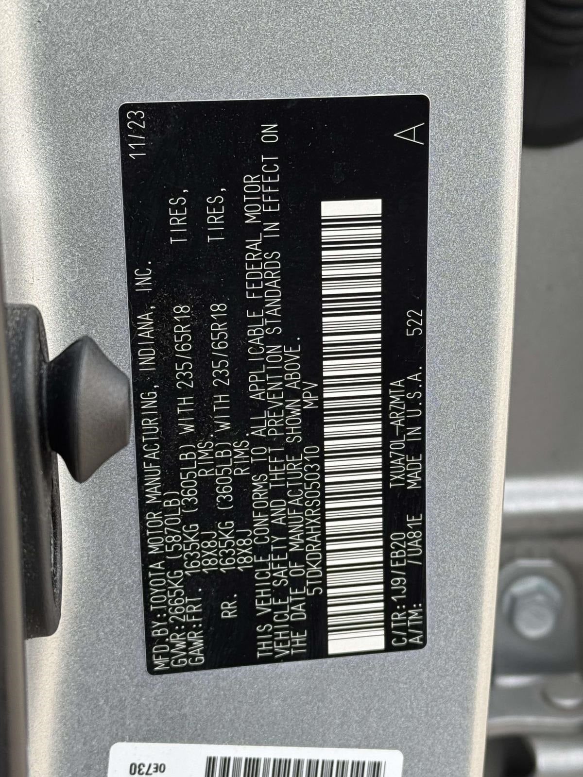 2024 Toyota Highlander XLE