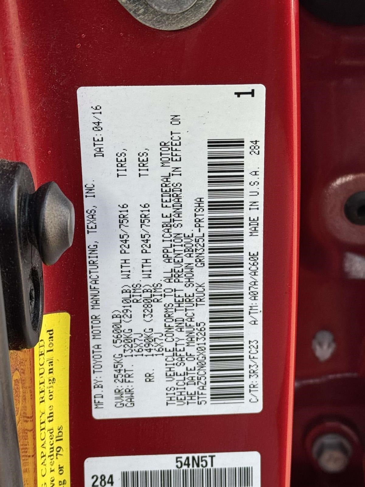 2016 Toyota Tacoma SR5 V6