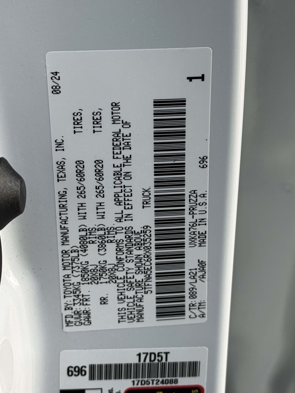 2024 Toyota Tundra Platinum