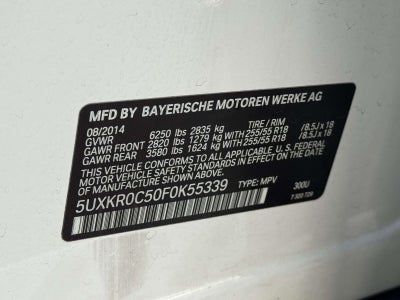 2015 BMW X5 xDrive35i Sport Activity