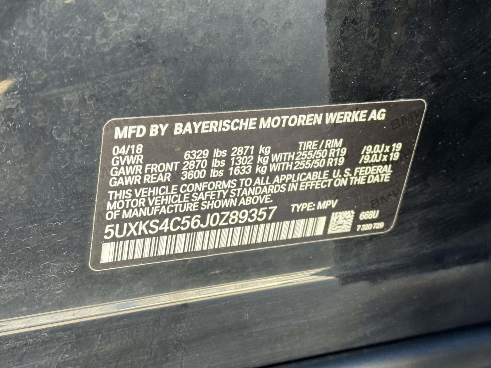 2018 BMW X5 xDrive35d