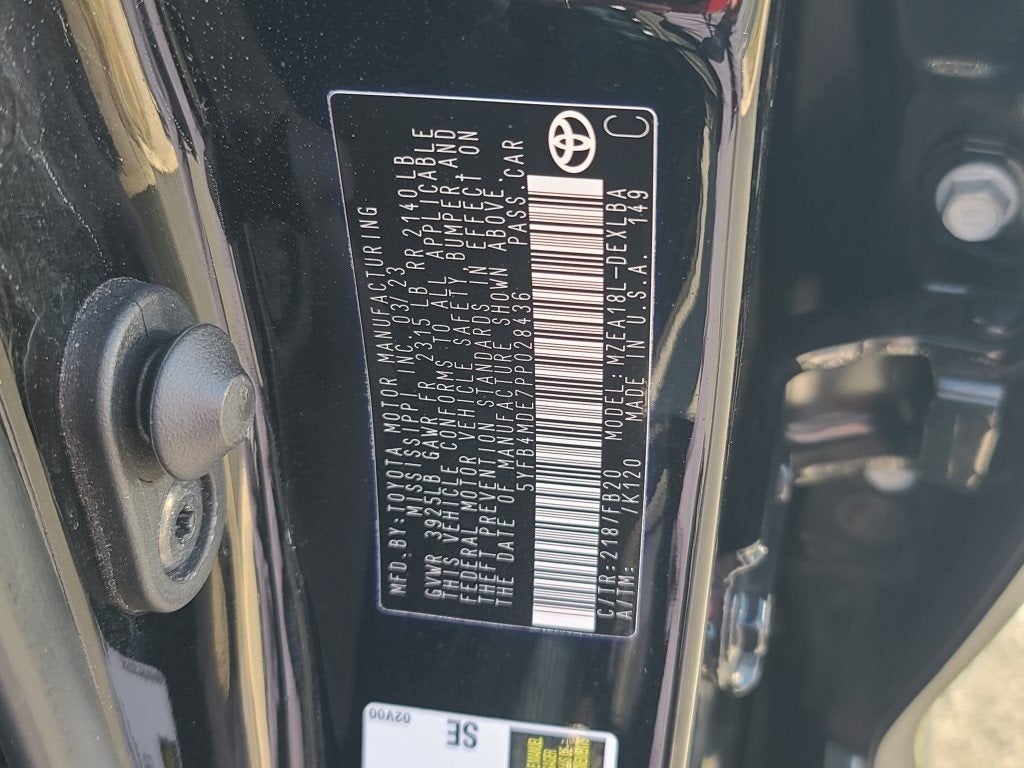 2023 Toyota Corolla LE