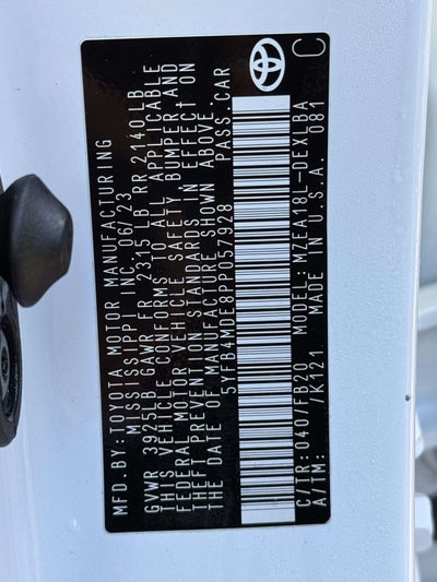 2023 Toyota Corolla LE