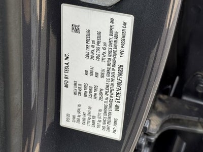 2020 Tesla Model 3 Standard