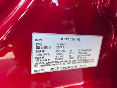 2024 Tesla Model Y Long Range