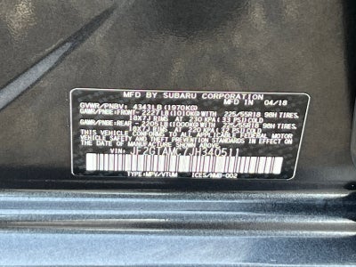 2018 Subaru Crosstrek 2.0i Limited