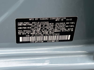 2023 Subaru Crosstrek Hybrid