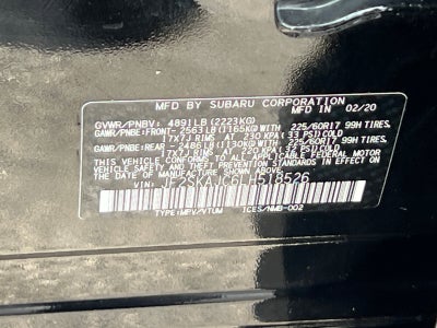 2020 Subaru Forester Premium