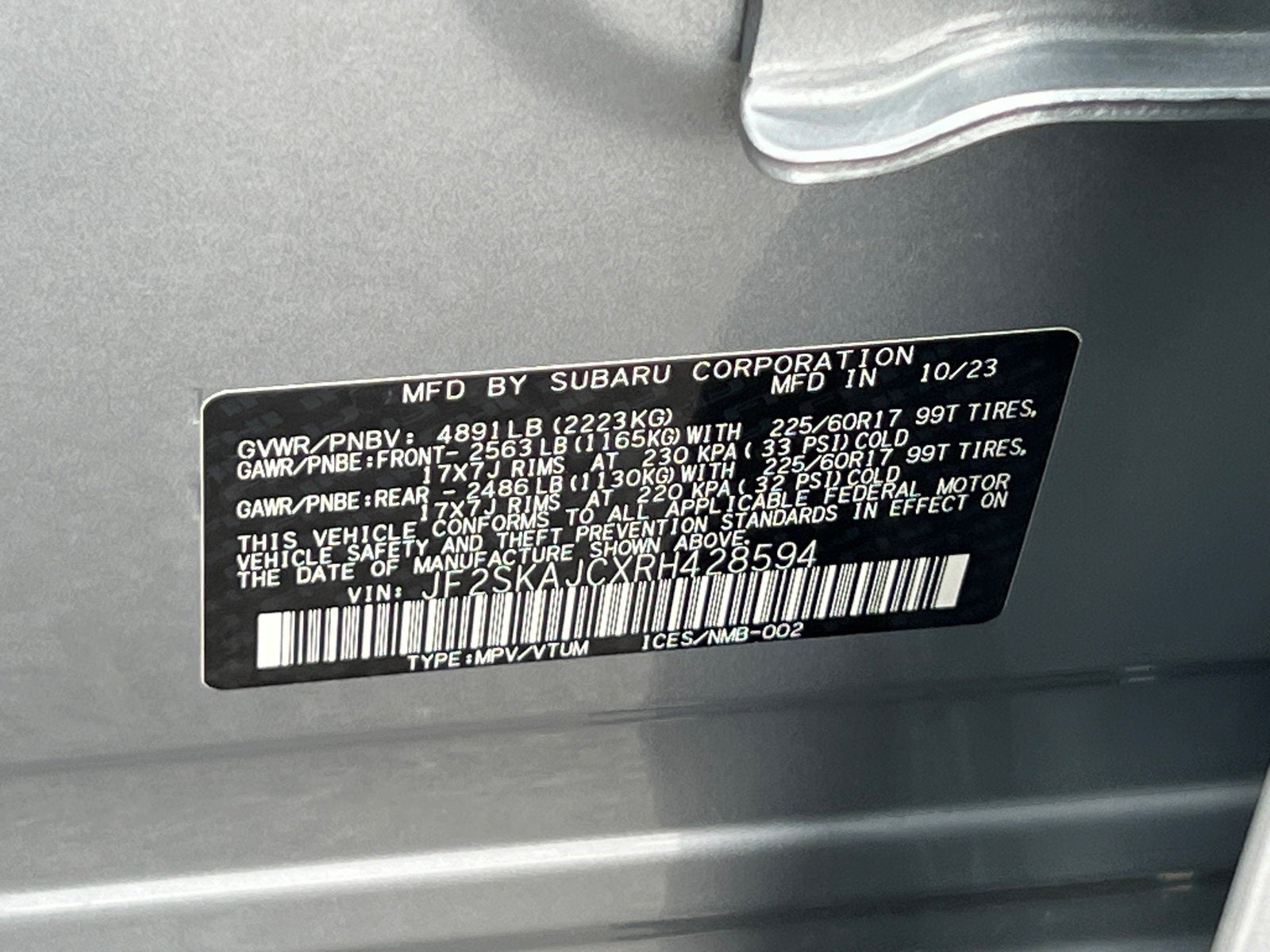 2024 Subaru Forester Wilderness