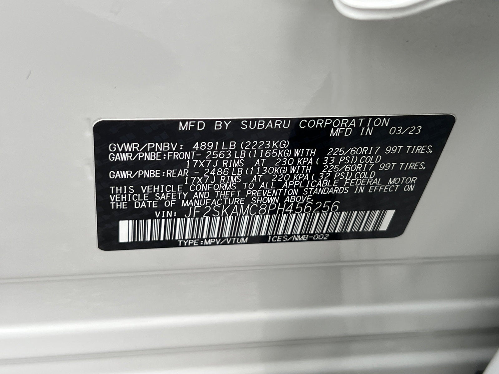 2023 Subaru Forester Wilderness