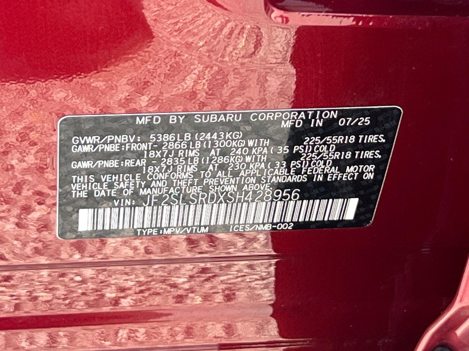 2025 Subaru Forester Hybrid Limited