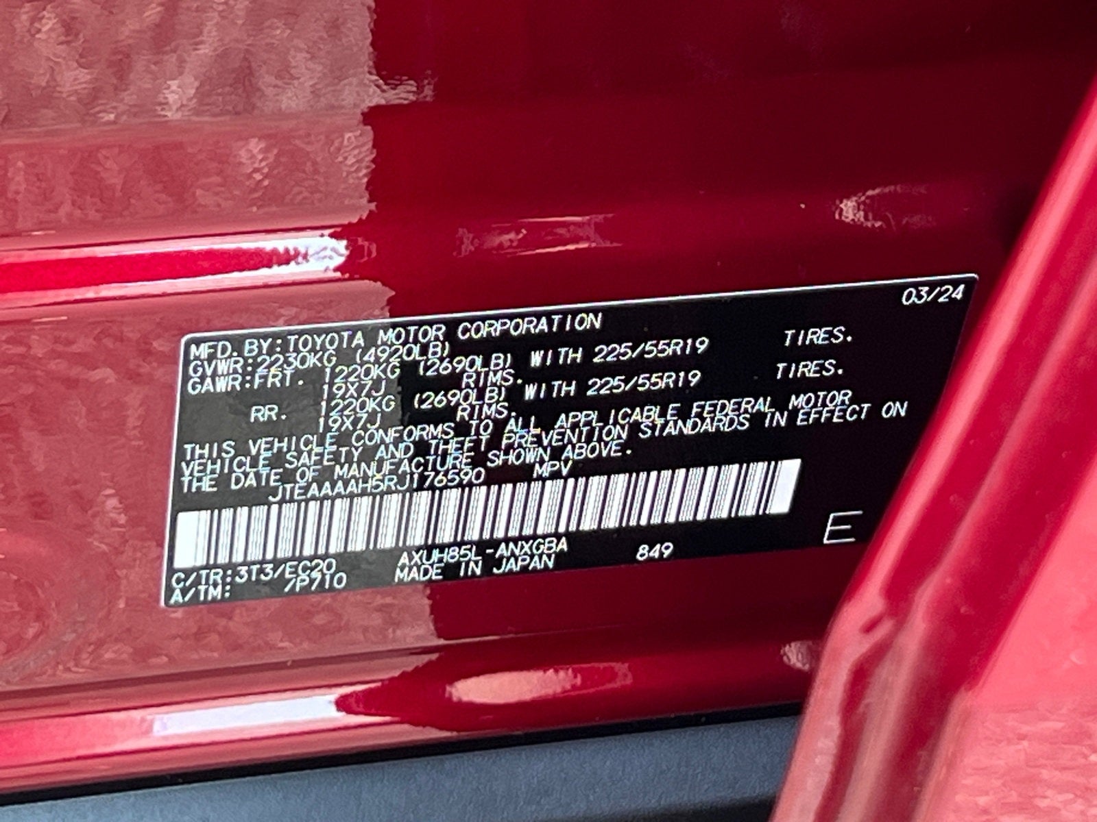 2024 Toyota Venza Nightshade