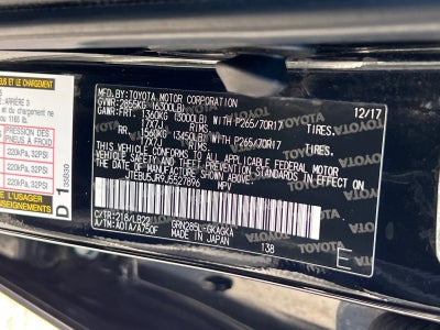 2018 Toyota 4Runner SR5 Premium