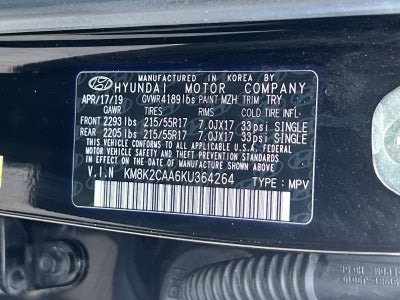 2019 Hyundai Kona SEL